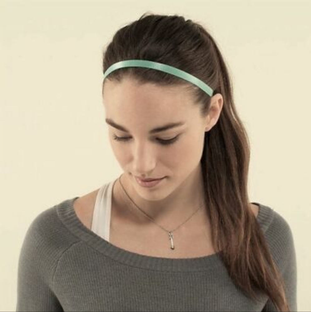 Lululemon Headband Thin, Mint Green